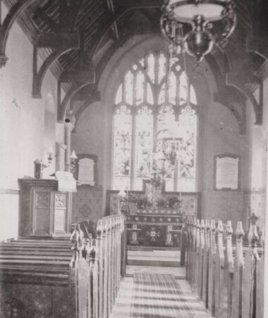 Inside St. Mary's Church, Great Parndon